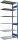 SCHULTE Anbauregal MULTIplus 150 12666-B enzianblau 100,0 x 60,0 x 250,0 cm