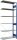 SCHULTE Anbauregal MULTIplus 150 12646-B enzianblau 100,0 x 40,0 x 250,0 cm