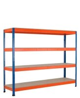 SCHULTE Schwerlast-Weitspannregal Z1 18273-N blau/orange...