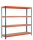 SCHULTE Schwerlast-Weitspannregal Z1 18287-N blau/orange 184,1 x 77,3 x 243,8 cm