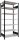 SCHULTE Schwerlastregal MULTIplus 150 36049-S schwarz/lichtgrau 100,0 x 60,0 x 230,0 cm