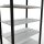 SCHULTE Schwerlastregal MULTIplus 150 36049-S schwarz/lichtgrau 100,0 x 60,0 x 230,0 cm