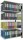 SCHULTE Anbau-Schwerlastregal MULTIplus150 36040-S schwarz/lichtgrau 100,0 x 60,0 x 180,0 cm