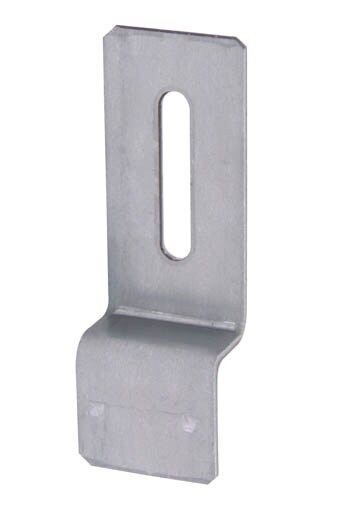 SCHULTE Wandhalterung für Schwerlastregale vertikal silber, 1 St.