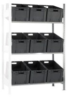 SCHULTE Anbau-Schrägbodenregal L MULTIplus150 13681...