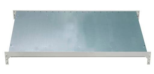 SCHULTE Fachboden für Schrägbodenregal L MULTIplus150 grau 130,0 x 60,0 cm, 1 St.