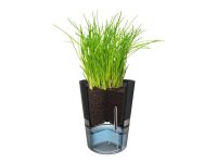 GEFU® Übertopf Botanico Metall, Ø 14,2 cm schwarz rund, 1 St.