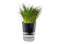 GEFU® Übertopf Botanico Metall, Ø 14,2 cm schwarz rund, 1 St.