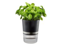 GEFU® Übertopf Botanico Metall, Ø 14,2 cm schwarz rund, 1 St.