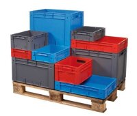 SCHULTE Eurobox blau 30,0 x 40,0 x 32,0 cm, 1 St.