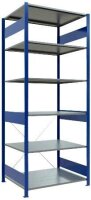 SCHULTE Schwerlastregal MULTIplus 150 12581-B enzianblau 100,0 x 80,0 x 250,0 cm