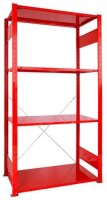 SCHULTE Schwerlastregal Jubiläum »100 Jahre Gebr. Schulte« 32650-4-3000 feuerrot 100,0 x 50,0 x 200,0 cm
