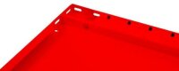 SCHULTE Stahlfachboden Jubiläum »100 Jahre Gebr. Schulte« rot 100,0 x 50,0 cm, 1 St.
