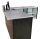 SCHULTE Thekenmodul MULTIplus Startmodul gerade, ohne Arbeitsplatte, lichtgrau, schwarz 105,6 x 78,0 x 100,7 cm