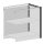 SCHULTE Thekenmodul MULTIplus Endmodul ohne Arbeitsplatte, schwarz 105,6 x 78,0 x 100,7 cm
