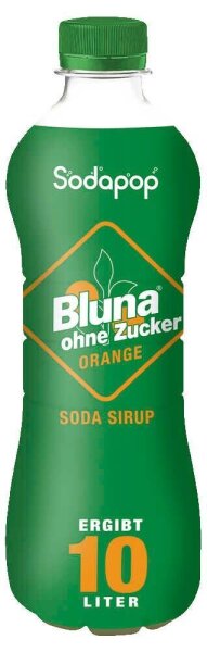 Sodapop BLUNA ohne Zucker Sirup 0,5 l