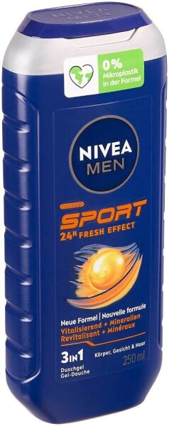NIVEA MEN 3in1 SPORT Duschgel 250 ml