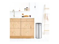 brabantia Touch Bin New Mülleimer 30,0 l silber, 1 St.