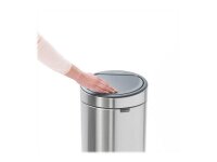 brabantia Touch Bin New Mülleimer 30,0 l silber, 1 St.