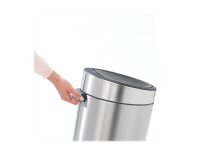 brabantia Touch Bin New Mülleimer 30,0 l silber, 1 St.