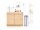brabantia Touch Bin New Mülleimer 30,0 l silber, 1 St.