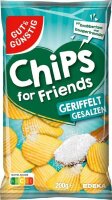 GUT&GÜNSTIG Salz geriffelt Chips 200,0 g
