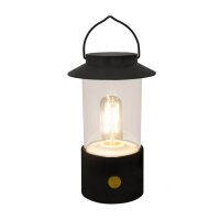 Idena 50125 LED Campinglampe schwarz, 1 St.