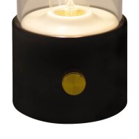 Idena 50125 LED Campinglampe schwarz, 1 St.
