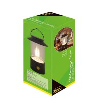 Idena 50125 LED Campinglampe schwarz, 1 St.
