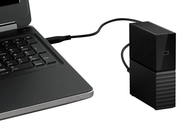 Western Digital My Book 22 TB externe HDD-Festplatte schwarz