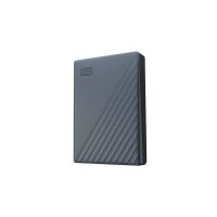Western Digital My Passport mit USB-C 5 TB externe HDD-Festplatte grau