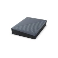 Western Digital My Passport mit USB-C 5 TB externe HDD-Festplatte grau