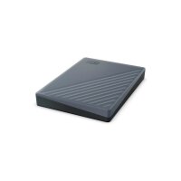 Western Digital My Passport mit USB-C 2 TB externe HDD-Festplatte grau