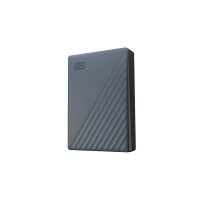 Western Digital My Passport mit USB-C 6 TB externe HDD-Festplatte grau