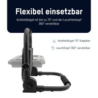 ANSMANN FL20W-R LED Akku-Baustrahler schwarz 20 W