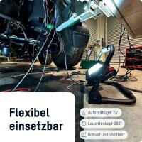 ANSMANN FL30W 18V LED Akku-Baustrahler schwarz 30 W