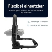 ANSMANN FL50W-R LED Akku-Baustrahler schwarz 50 W