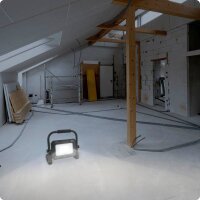 ANSMANN FL50W-R LED Akku-Baustrahler schwarz 50 W