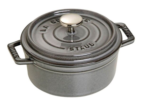 staub Bräter grau 0,4 l