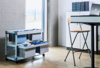 DURABLE Hängemappenwagen grau für bis zu 200 Hängemappen