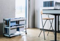 DURABLE Hängemappenwagen grau für bis zu 200 Hängemappen