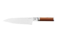 FISKARS® Kochmesser Norden silber, braun glatt,...