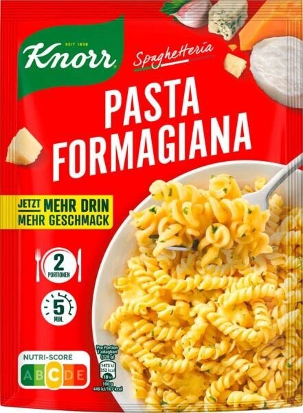 Knorr® Spaghetteria PASTA FORMAGIANA Fertiggericht 1x 2 Portionen, 1 St.