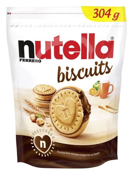 nutella Biscuit Kekse 304,0 g, 1 St.