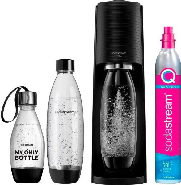 sodastream Wassersprudler TERRA schwarz