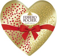 FERRERO ROCHER Ferrero Rocher Herz Schokolade 10 St./125,0 g