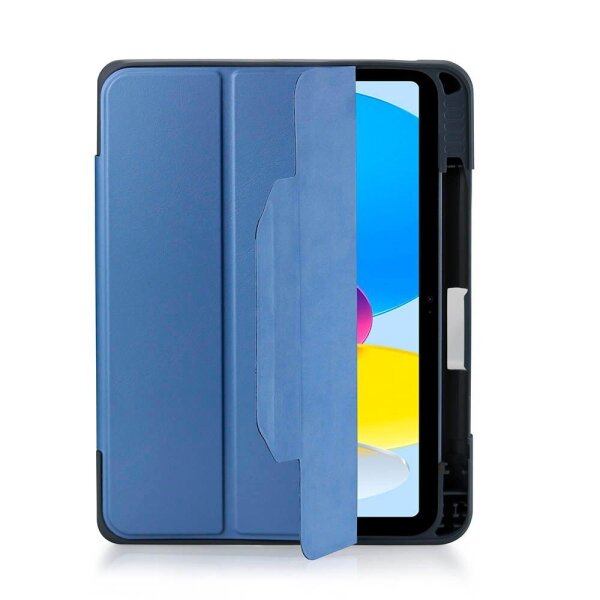 DEQSTER Rugged MAX Case Tablet-Hülle für Apple iPad 10. Gen (2022), iPad 10. Gen (2024) blau