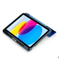 DEQSTER Rugged MAX Case Tablet-Hülle für Apple iPad 10. Gen (2022), iPad 10. Gen (2024) blau
