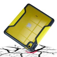 DEQSTER Rugged MAX Case Tablet-Hülle für Apple iPad 10. Gen (2022), iPad 10. Gen (2024) gelb