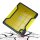 DEQSTER Rugged MAX Case Tablet-Hülle für Apple iPad 10. Gen (2022), iPad 10. Gen (2024) gelb